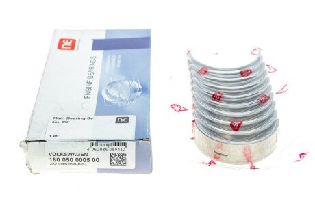 Вкладыши коренные npr 180050000500