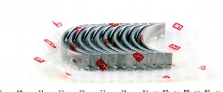 Вкладыши шатунные npr 181037000400