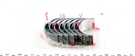 Вкладыши шатунные npr 181038000200