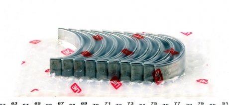 Вкладиші шатунні npr 181038000215