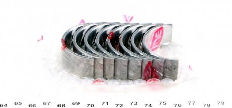 Вкладыши шатунные npr 181038000815