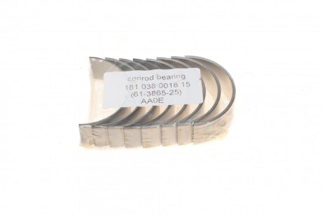 Вкладыши шатунные npr 181038001815