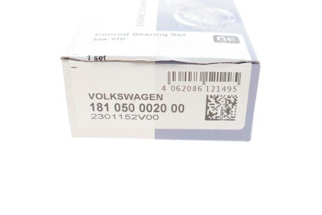 Вкладыши шатунные npr 181050002000