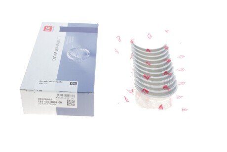 Вкладыши шатунные npr 181100000700