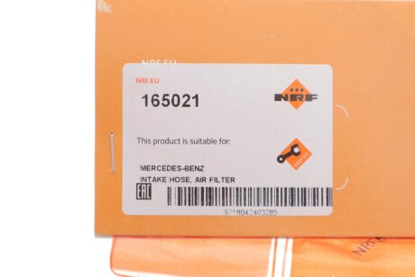 Впускний патрубок nrf 165021