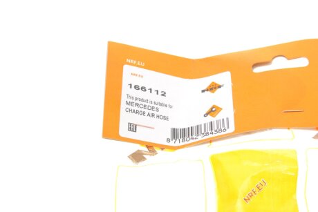 Патрубок nrf 166112