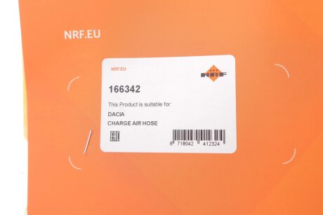 Впускний патрубок nrf 166342