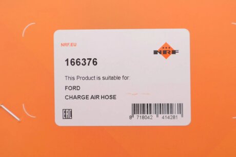 Патрубок повітряного фільтра nrf 166376