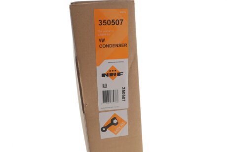 Конденсатор кондиціонера VOLKSWAGEN JETTA IV (10-) 2.0 FSi nrf 350507