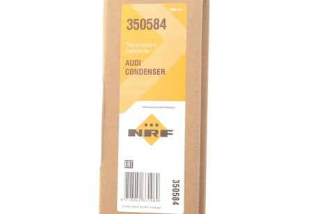 Конденсатор кондиціонера AUDI A4 15- nrf 350584