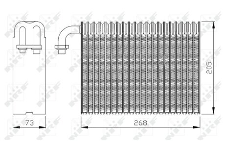 Осушувач кондиціонера nrf 36068