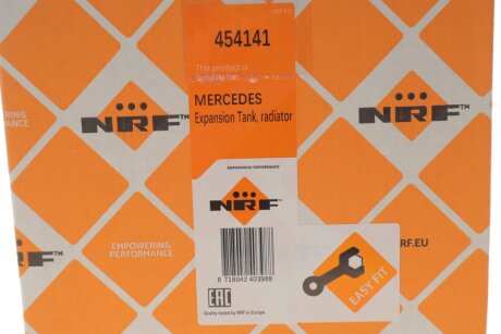 Розширювальний бак охолодження nrf 454141