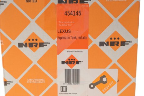 Розширювальний бак охолодження nrf 454145