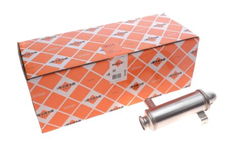 Радіатор охолодження відпрацьований газів (EGR) CITROEN C1, C2, C3 I, C3 II, C3 PLURIEL, NEMO FORD FIESTA V, FIESTA VI, FUSION MAZDA 3 PEUGEOT 1007, 107, 206, 207, BIPPER, BIPPER TEPEE 1.4D/1.6D 09.01- nrf 48315