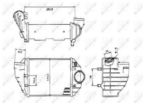 Інтеркулер nrf 30133