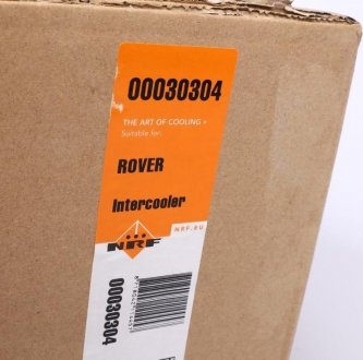 Радиатор интеркулера nrf 30304