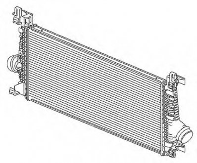 Радиатор интеркулера nrf 30318