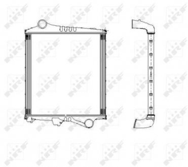 Радиатор интеркулера nrf 309304