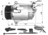 Компресор кондиціонера NRF 32427