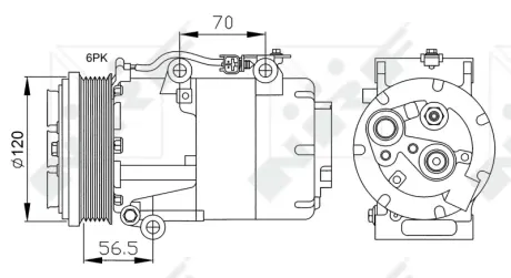 Компресор NRF 32250