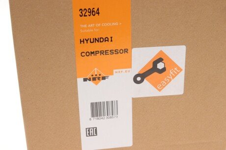 Компрессор кондиционера HYUNDAI SANTA FE06- nrf 32964