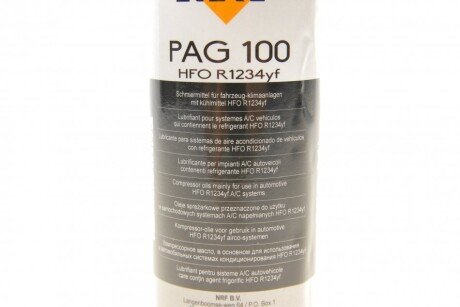 Масло компресорное, PAG 100 R1234YF 250ml nrf 38841