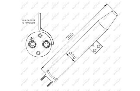 Осушувач,кондиціонер nrf 33306