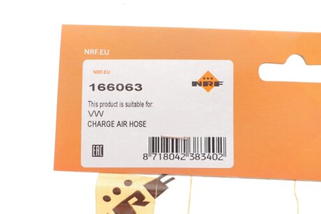 Патрубок інтеркулера (турбіни) nrf 166063