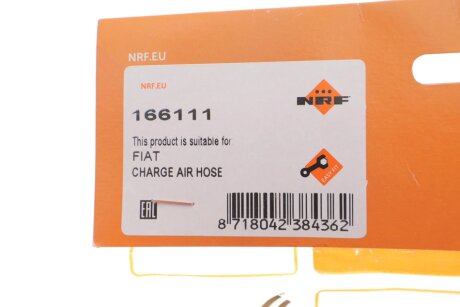 Патрубок інтеркулера (турбіни) nrf 166111