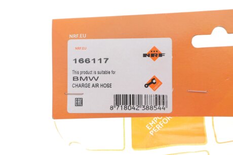 Патрубок інтеркулера (турбіни) nrf 166117