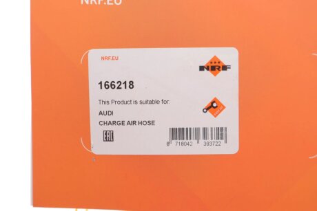 Патрубок інтеркулера (турбіни) nrf 166218