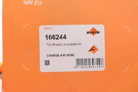 Патрубок інтеркулера (турбіни) nrf 166244