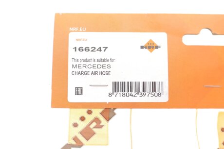 Патрубок інтеркулера (турбіни) nrf 166247