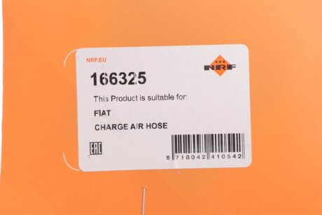 Патрубок інтеркулера (турбіни) nrf 166325