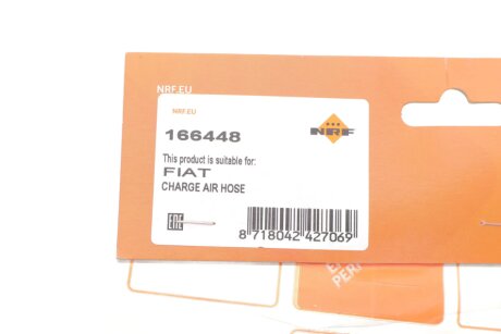 Патрубок інтеркулера (турбіни) nrf 166448