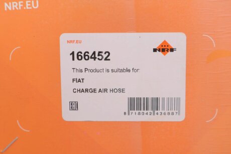 Патрубок інтеркулера (турбіни) nrf 166452