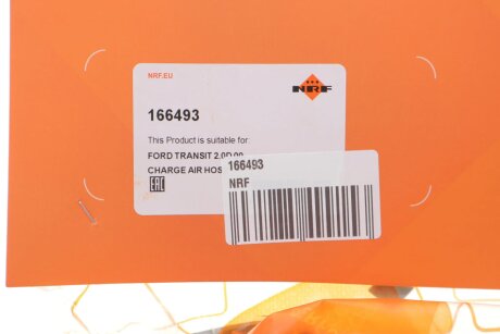 Патрубок интеркулера (турбины) nrf 166493