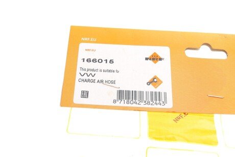 Патрубок інтеркулера (турбіни) nrf 166015