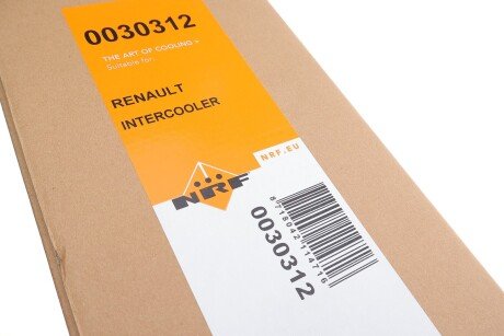 Радиатор интеркулера nrf 30312