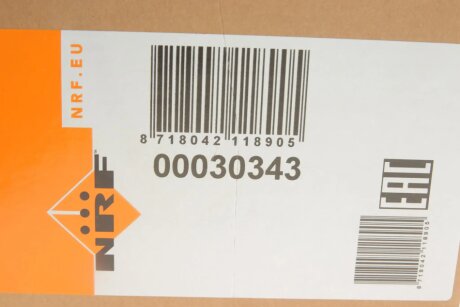 Радиатор интеркулера nrf 30343