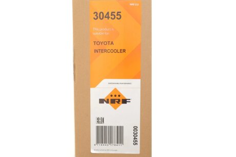 Радиатор интеркулера nrf 30455
