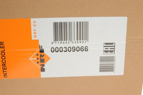 Радиатор интеркулера nrf 309066