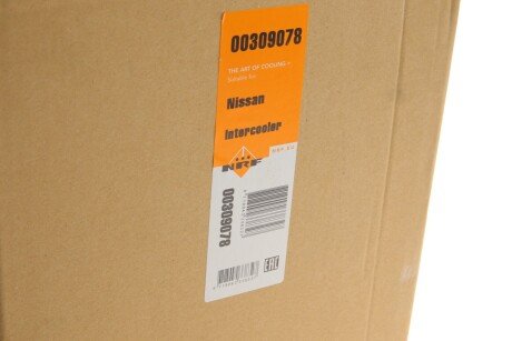 Радиатор интеркулера nrf 309078