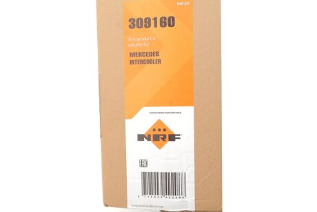 Радіатор інтеркулера nrf 309160