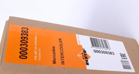 Радиатор интеркулера nrf 309383