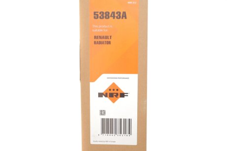 Радиатор интеркулера nrf 53843A