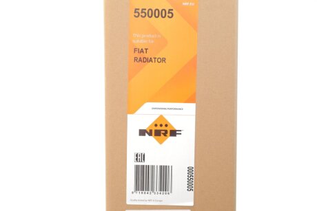 Радиатор интеркулера nrf 550005