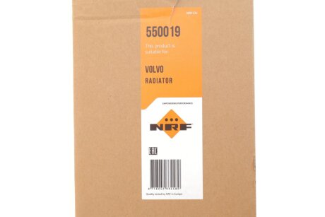 Радіатор інтеркулера nrf 550019