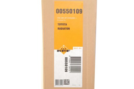 Радиатор интеркулера nrf 550109