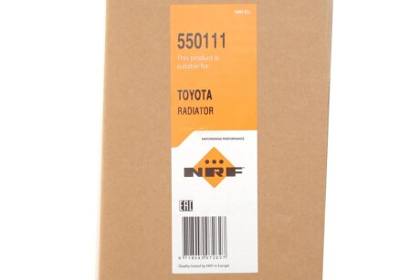 Радиатор интеркулера nrf 550111